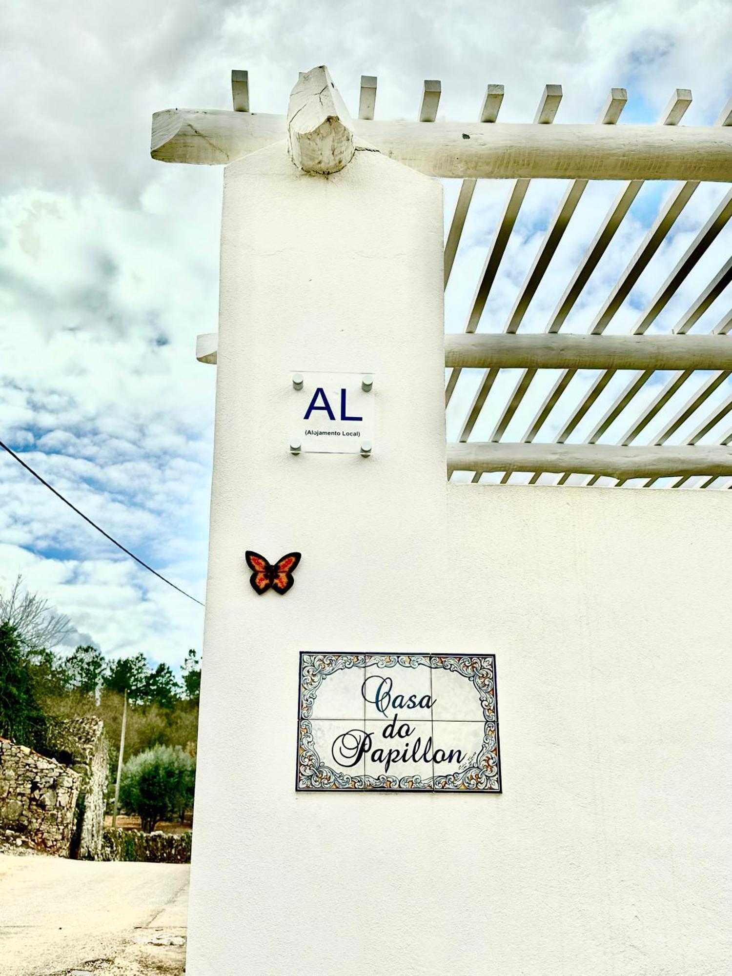 Апартаменты Casa Do Papillon Mata de Cima Экстерьер фото